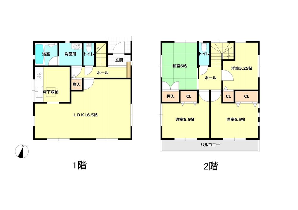 Floor plan. 25,800,000 yen, 4LDK, Land area 150.36 sq m , We will give priority to the building area 101.65 sq m Current Status. 