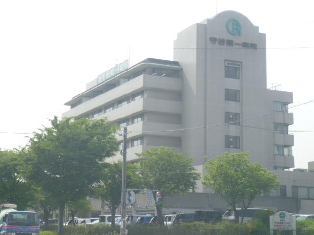 Hospital. Light Hitoshi Board comprehensive Moriya until the first hospital 762m