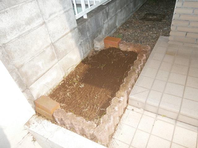Other. There is a flower bed space to the left and right of the entrance!
