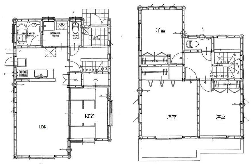 Floor plan. 26,900,000 yen, 4LDK, Land area 161.5 sq m , Building area 99.36 sq m