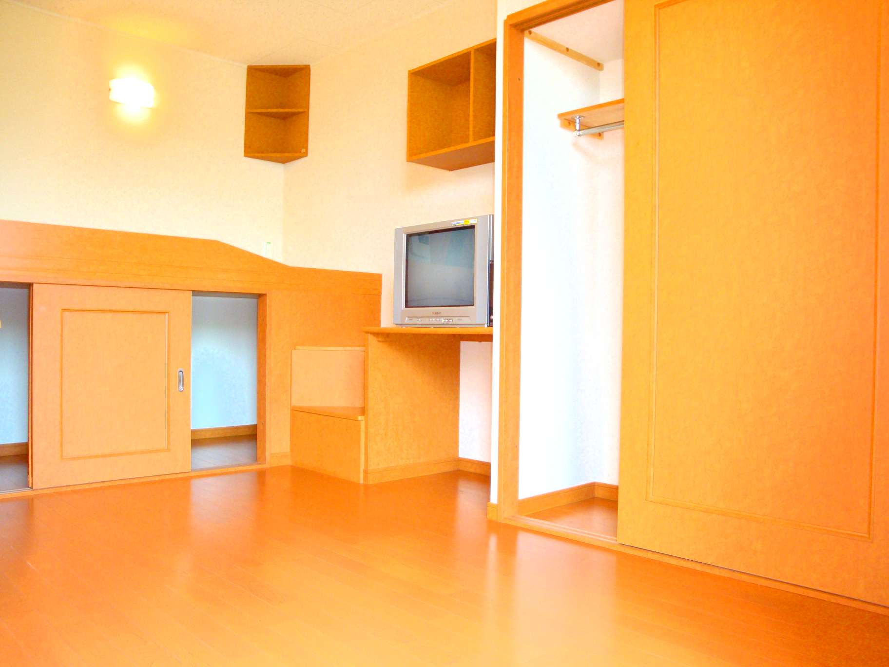 Living and room. The same type