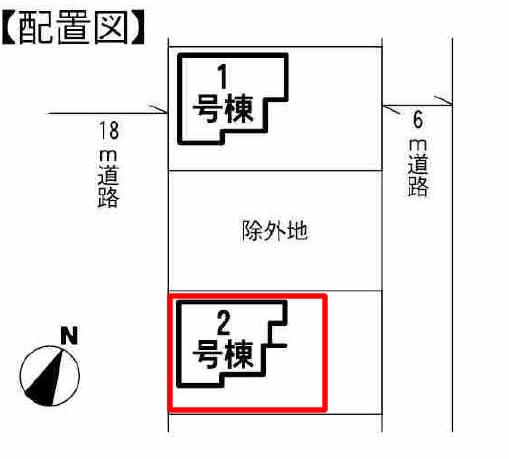 Compartment figure. 29,800,000 yen, 4LDK, Land area 186.61 sq m , Building area 103.5 sq m
