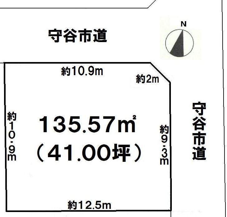 Compartment figure. 12.8 million yen, 4DK, Land area 135 sq m , Building area 75.89 sq m