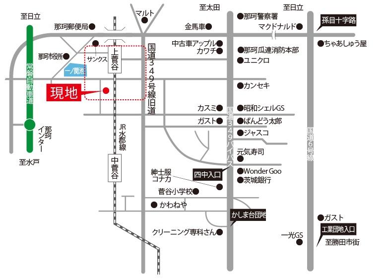 Local guide map. Local guide map ~ Kamisuga ☆ Town ~