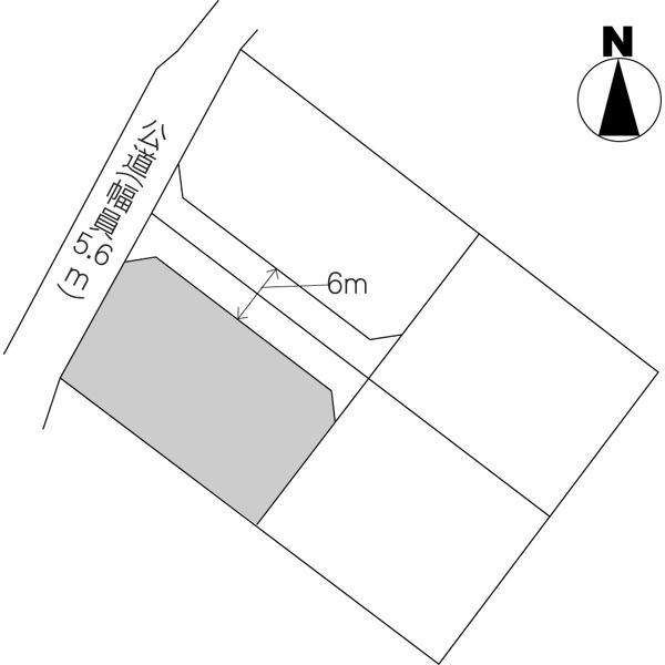 Compartment figure. Land price 8.5 million yen, Land area 333 sq m