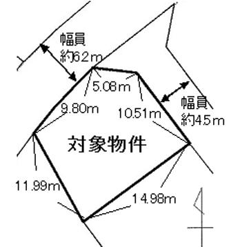 Compartment figure. Land price 5.4 million yen, Land area 180.25 sq m