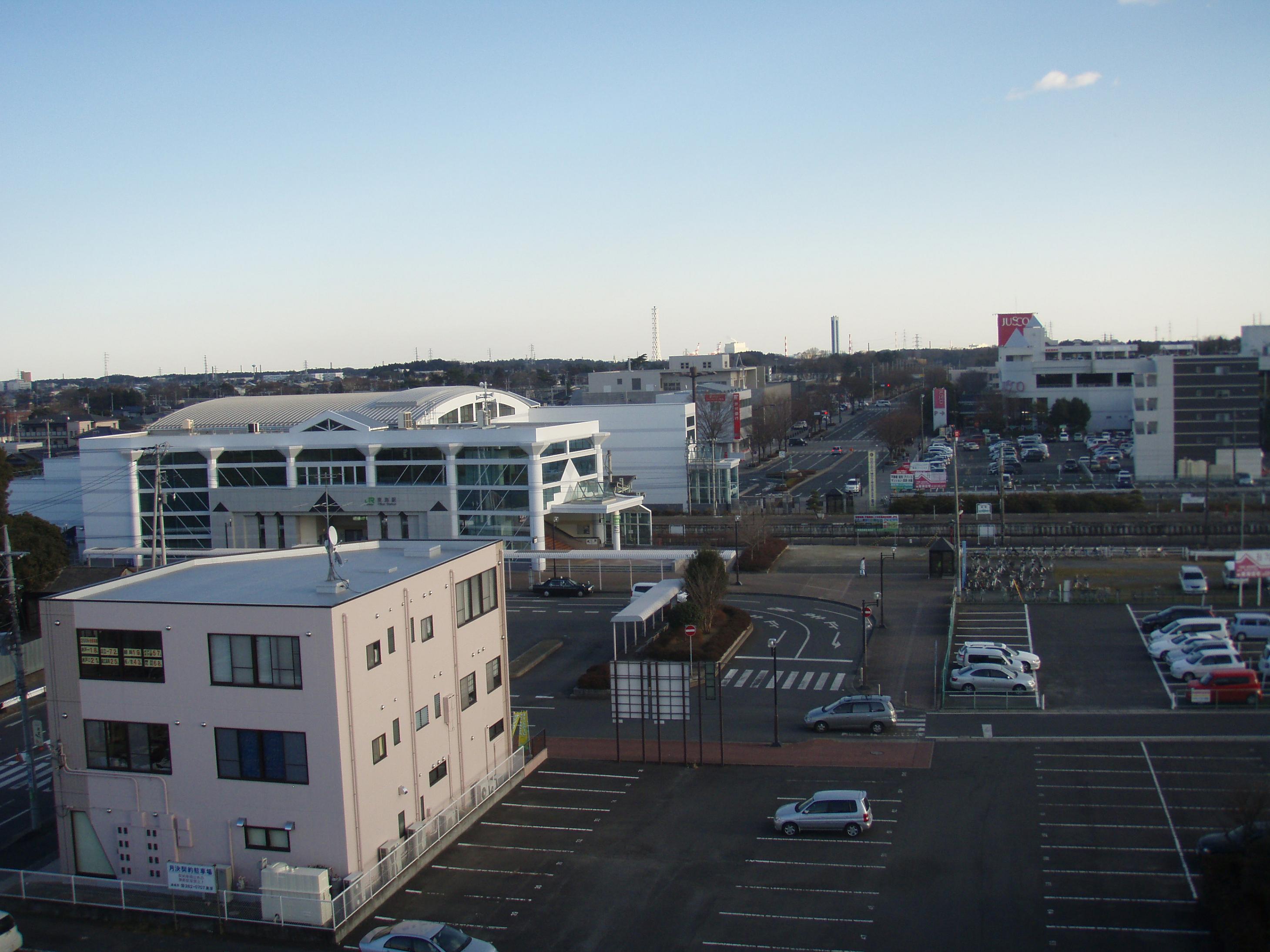 View. Left center ・ Tokai Station / Right back ・ Ion Tokai shop