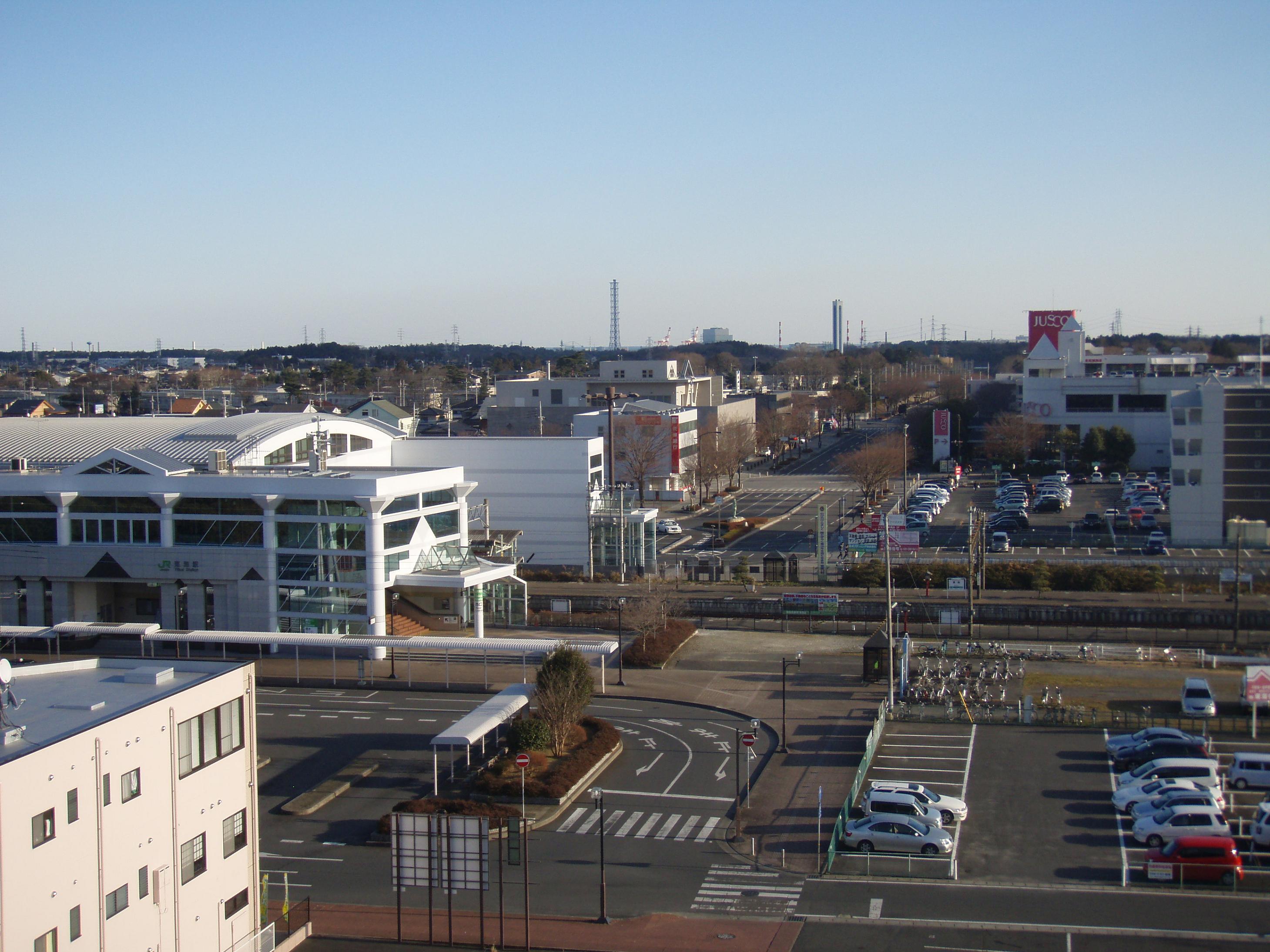 View. Left center ・ Tokai Station / Right back ・ Ion Tokai shop