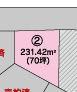 Compartment figure. Land price 10.5 million yen, Land area 231.42 sq m