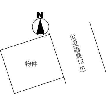 Compartment figure. Land price 6 million yen, Land area 195.34 sq m