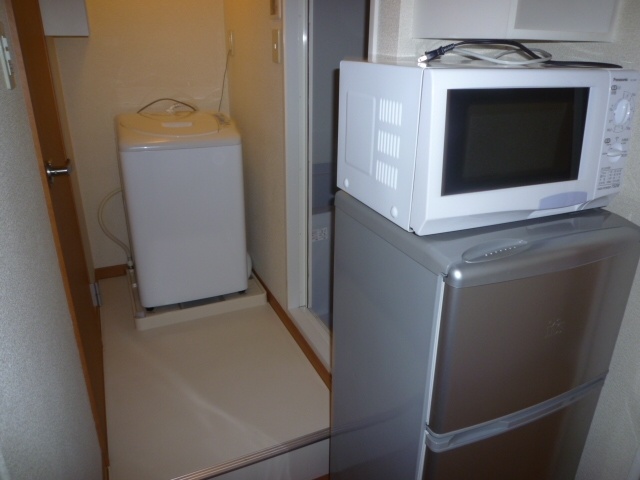 Kitchen. Washing machine Storage