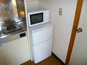 Other. microwave ・ Also equipped with a refrigerator! 