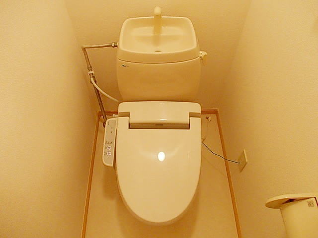 Toilet. Warm water washing toilet seat