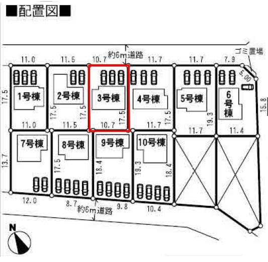 Compartment figure. 16.8 million yen, 4LDK, Land area 187.73 sq m , Building area 99.63 sq m