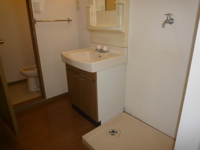 Washroom. Indoor laundry Area