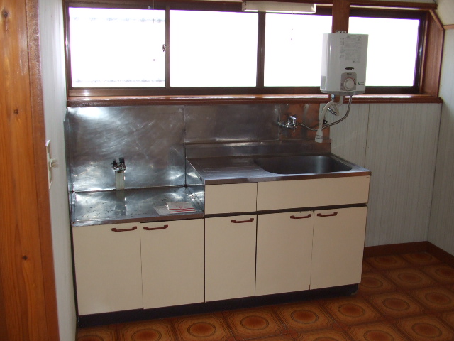 Kitchen. Bright kitchen with natural light