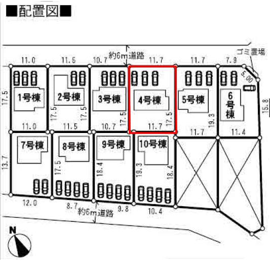 Compartment figure. 15.8 million yen, 4LDK, Land area 204.81 sq m , Building area 98.01 sq m