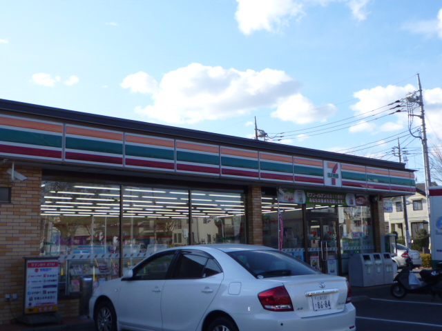 Convenience store. Seven-Eleven Ryugasaki Koshiba store up (convenience store) 419m