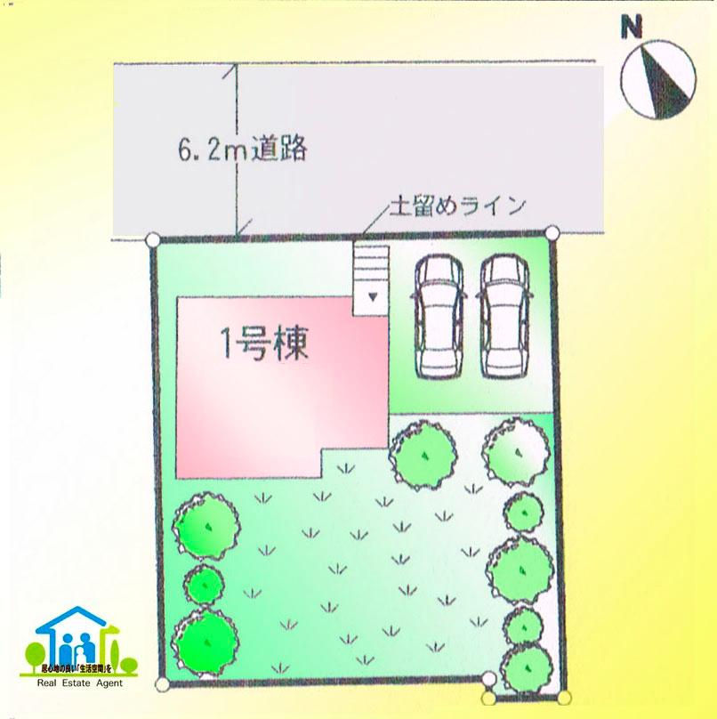Compartment figure. 17.8 million yen, 4LDK, Land area 235.01 sq m , Building area 94.56 sq m
