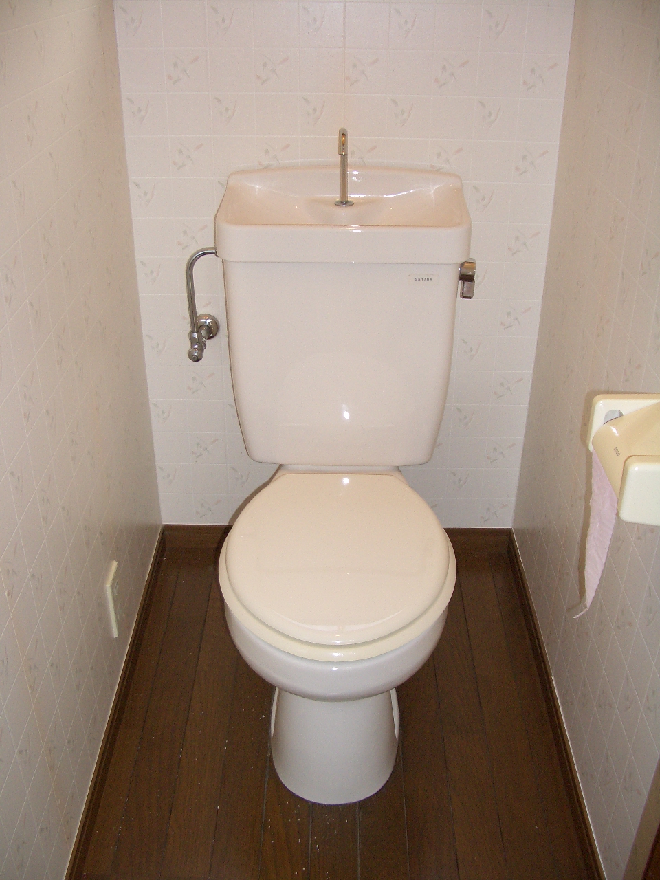 Toilet. With warm water washing toilet seat