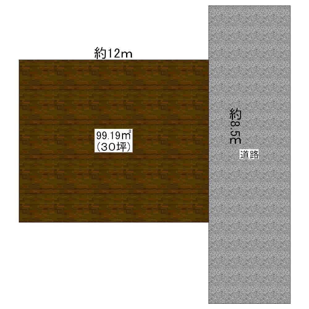 Compartment figure. Land price 6 million yen, Land area 99.19 sq m