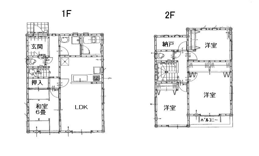 Floor plan. 21,800,000 yen, 4LDK, Land area 229.81 sq m , Building area 99.36 sq m floor plan