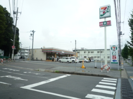 Convenience store. Seven-Eleven handle Shinmachi 3-chome up (convenience store) 165m