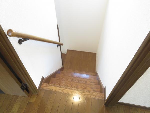 Other introspection. Will stairs viewed from 2 Kaigawa. 