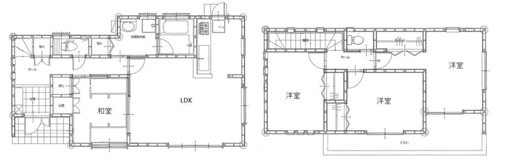 Floor plan. 24,800,000 yen, 4LDK, Land area 165.3 sq m , Building area 99.36 sq m