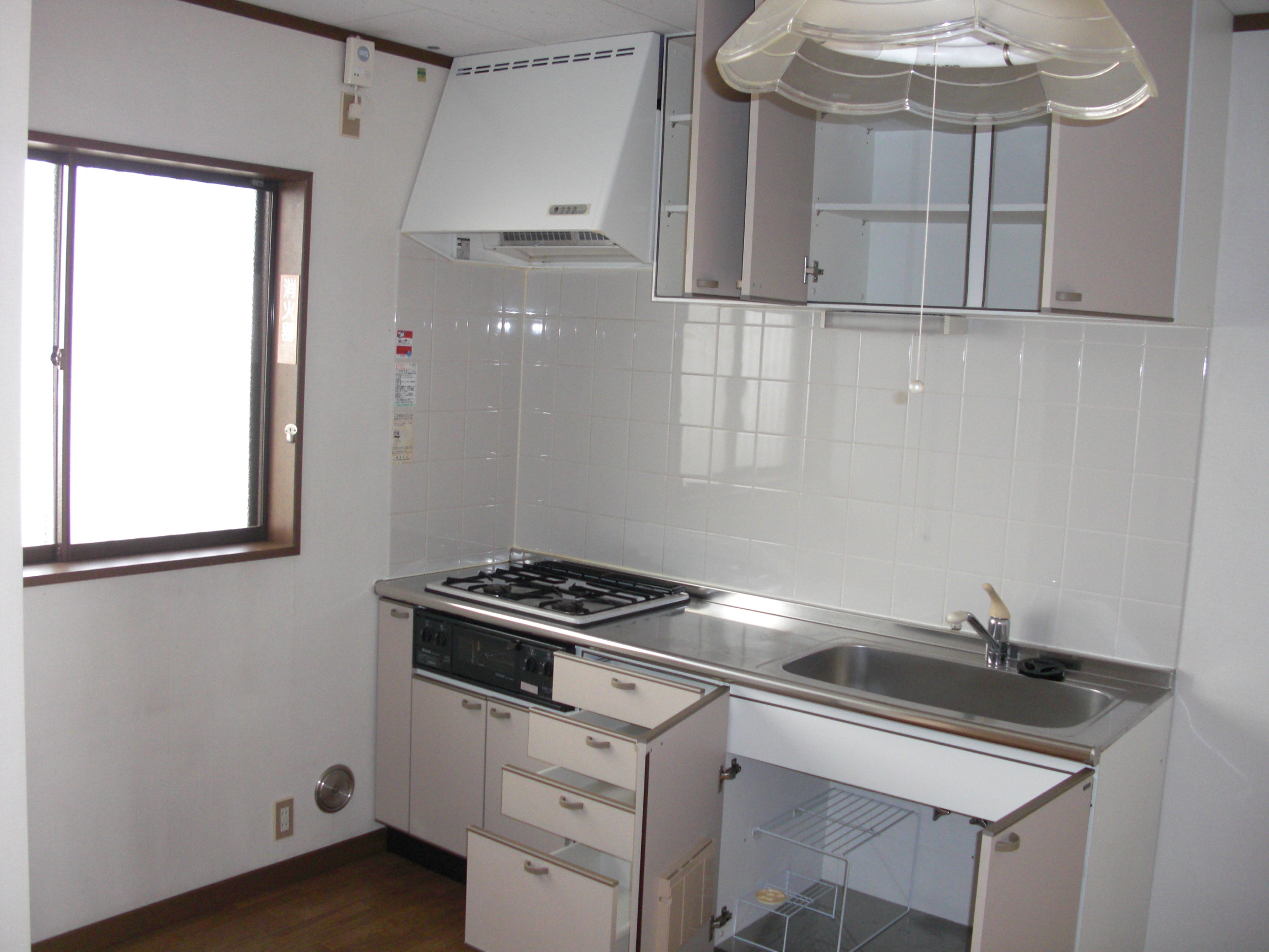 Kitchen. Excellent storage capacity of large kitchen