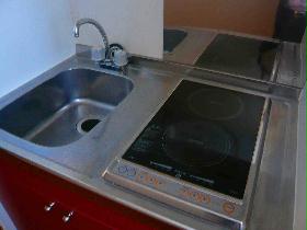 Kitchen. Safety design of electromagnetic cooker