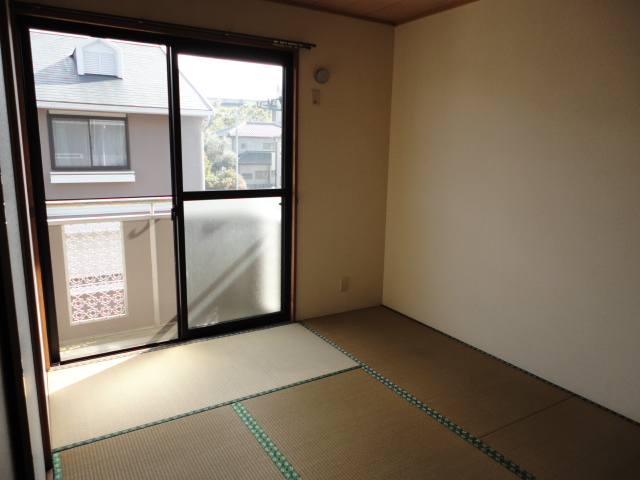 Living and room. Balcony side Japanese-style room