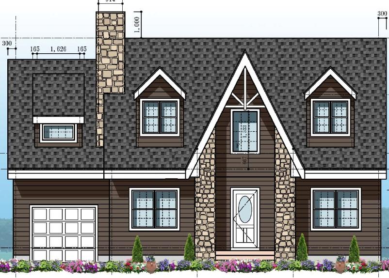 Rendering (appearance). Preston Garden Sakuragaoka, Compartment No.3. Imported housing of KitaSo housing construction. Seismic grade is the highest ranked Grade 3. Long-term high-quality housing specification. 