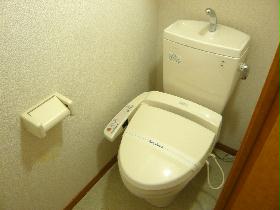 Toilet. Toilet is with a bidet! 