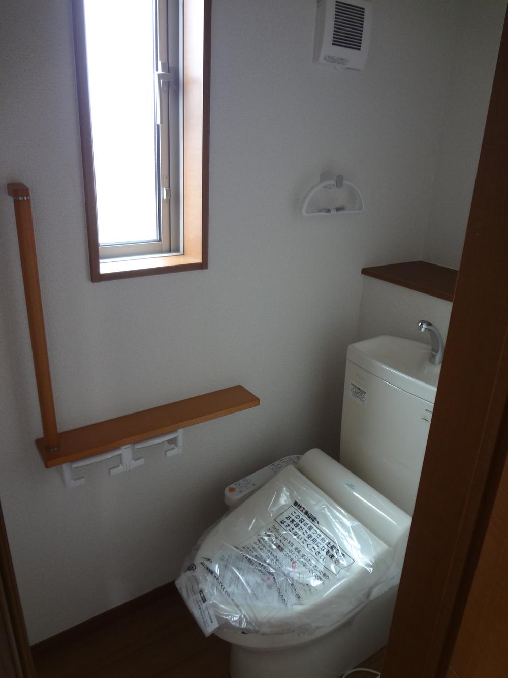 Toilet. 1 Building toilet construction example photo