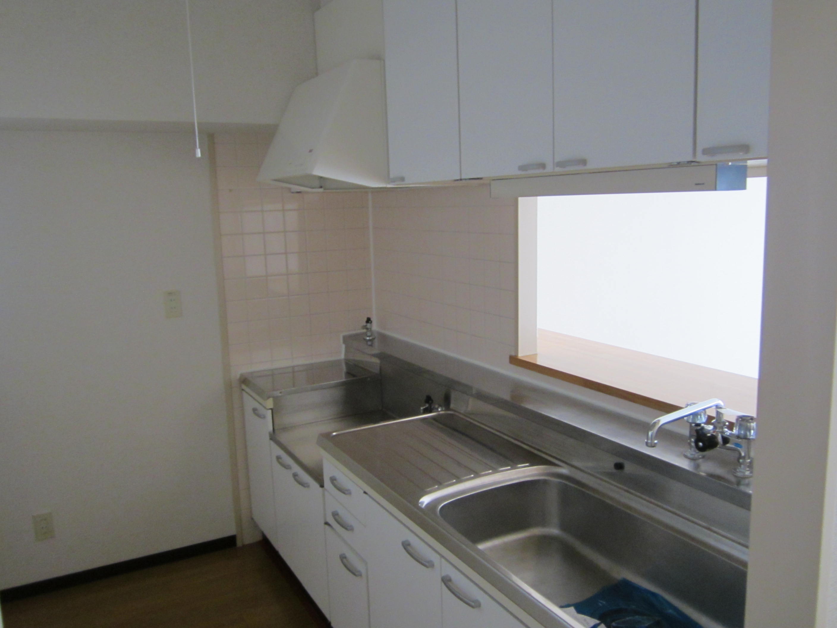 Kitchen. Bright counter kitchen