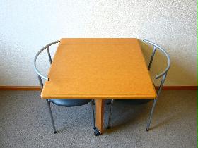 Other. Tables and chairs folding ・ Storage is possible! 