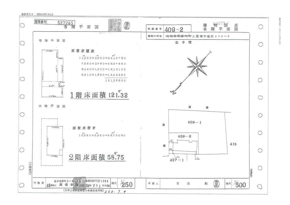 Other. 2 pen, Both residential land registration