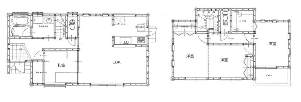 Floor plan. 24,800,000 yen, 4LDK, Land area 183 sq m , Building area 99.36 sq m floor plan
