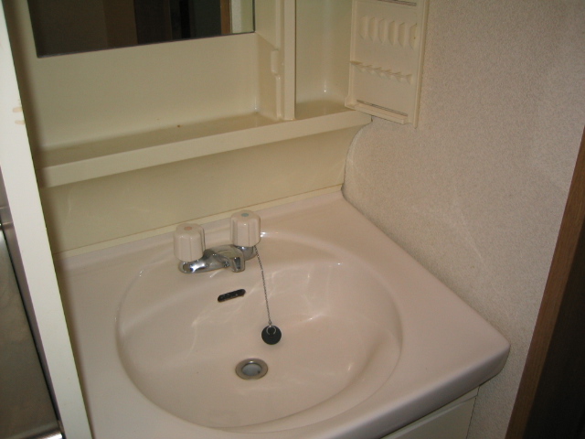 Washroom. Independent wash basin