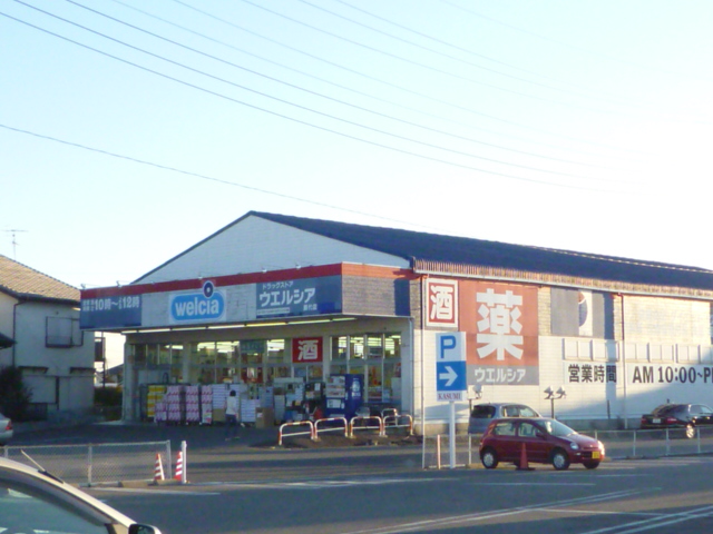 Dorakkusutoa. Uerushia Fujishiro 1185m until the (drugstore)