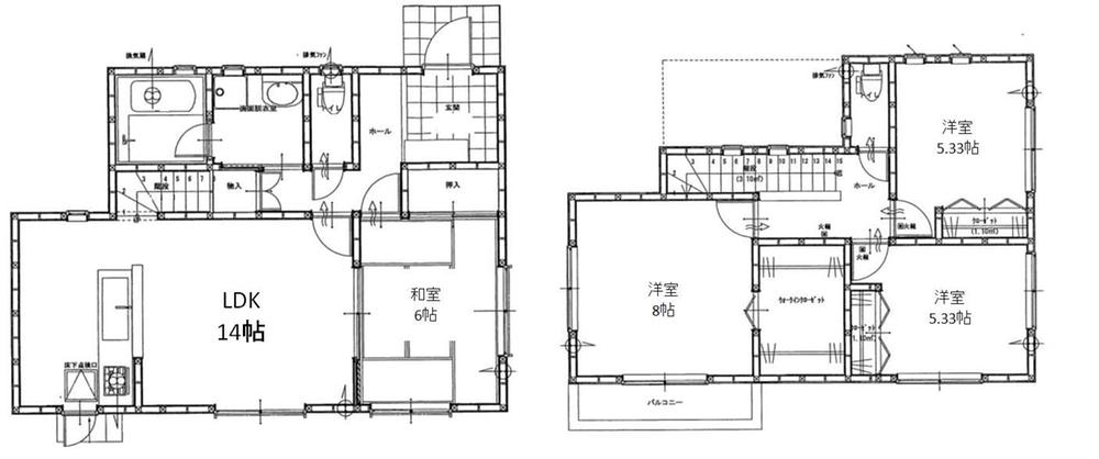 Floor plan. 19.9 million yen, 4LDK, Land area 132 sq m , Building area 99.36 sq m