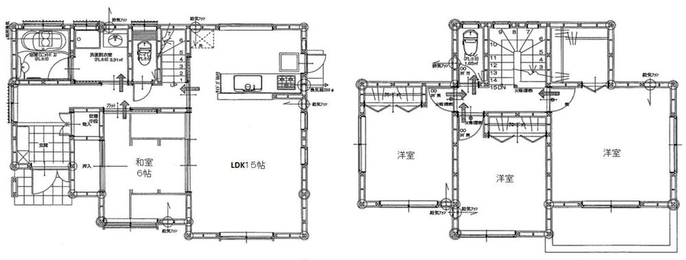 Floor plan. 18,700,000 yen, 4LDK, Land area 174 sq m , Building area 99.36 sq m