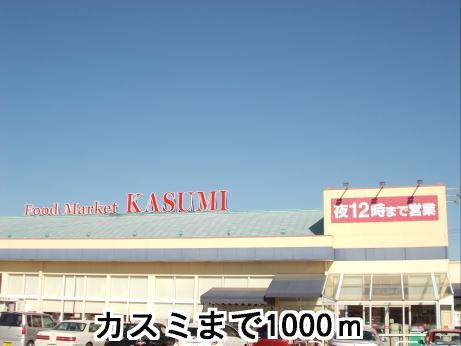 Supermarket. 1000m until Kasumi (super)