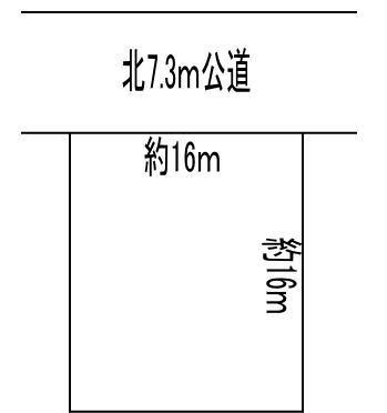 Compartment figure. Land price 8.3 million yen, Land area 256.27 sq m