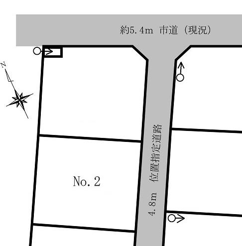 Compartment figure. Land price 8.25 million yen, Land area 229.78 sq m