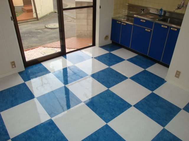 Kitchen. Luxury terrace tone.