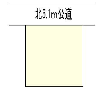 Compartment figure. Land price 5.5 million yen, Land area 214.87 sq m