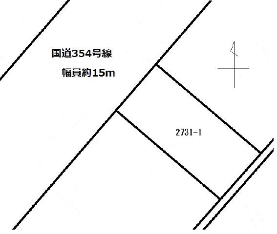 Compartment figure. Land price 39 million yen, Land area 647.93 sq m