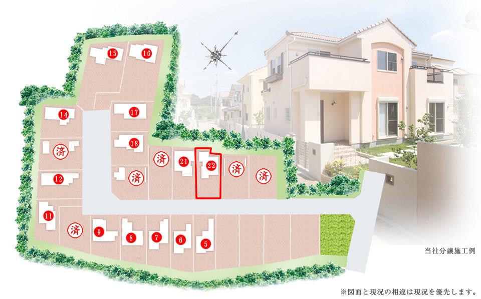 Compartment figure. 19,400,000 yen, 4LDK, Land area 165.04 sq m , Building area 99.91 sq m